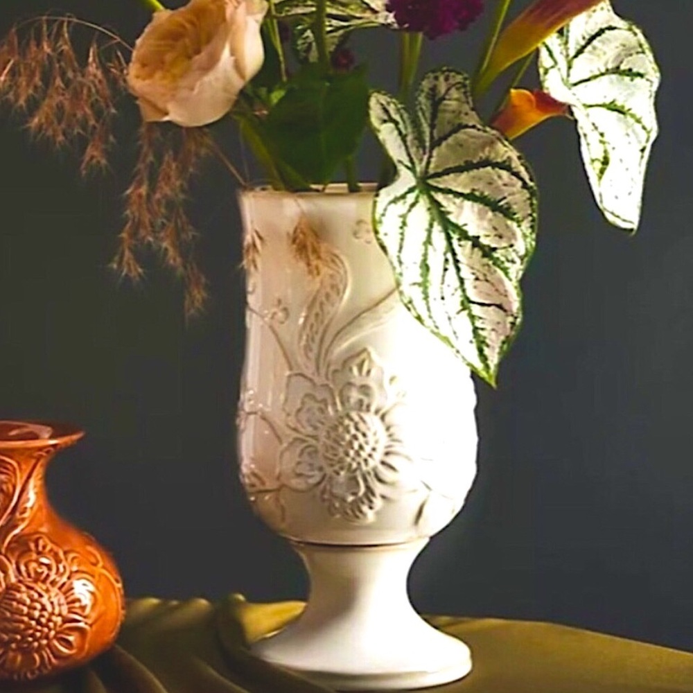 Anthropologie House of Hackney Handcrafted Stoneware Vase New In Box NWT RARE